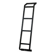 Black Ladder for Long Wheel Based Land Rover